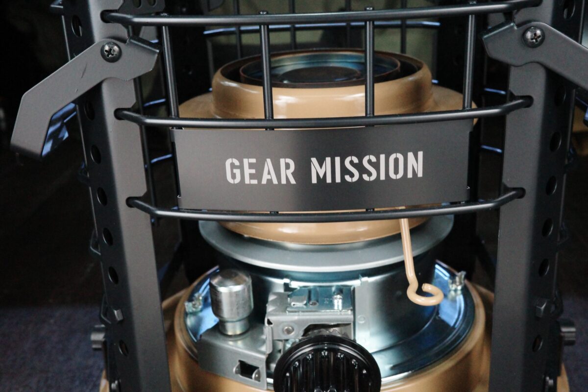 K3-GM1のクロスガードとGEAR MISSIONのロゴ